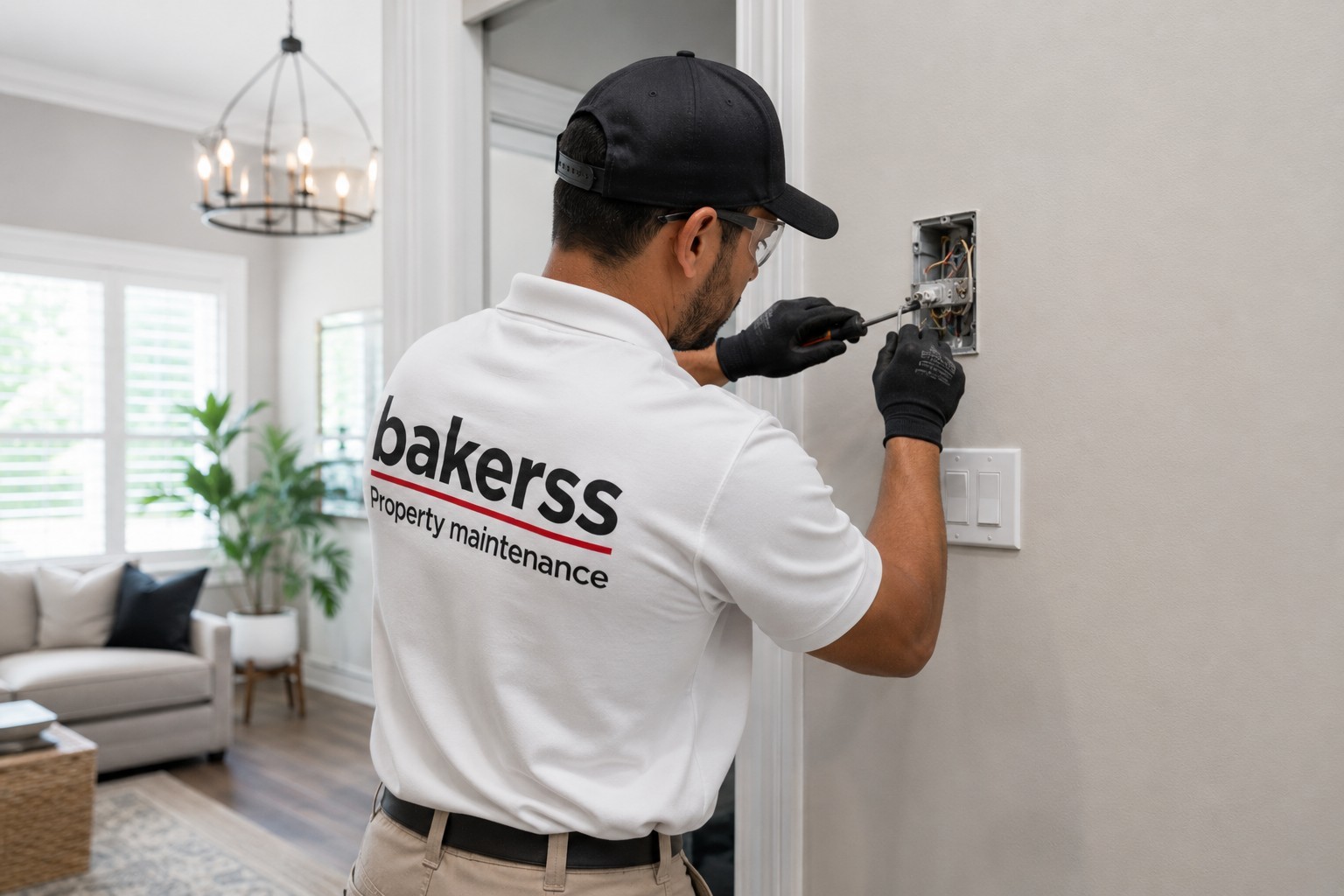 Landscape lighting installation Myrtle Beach SC by Bakerss Property Maintenance