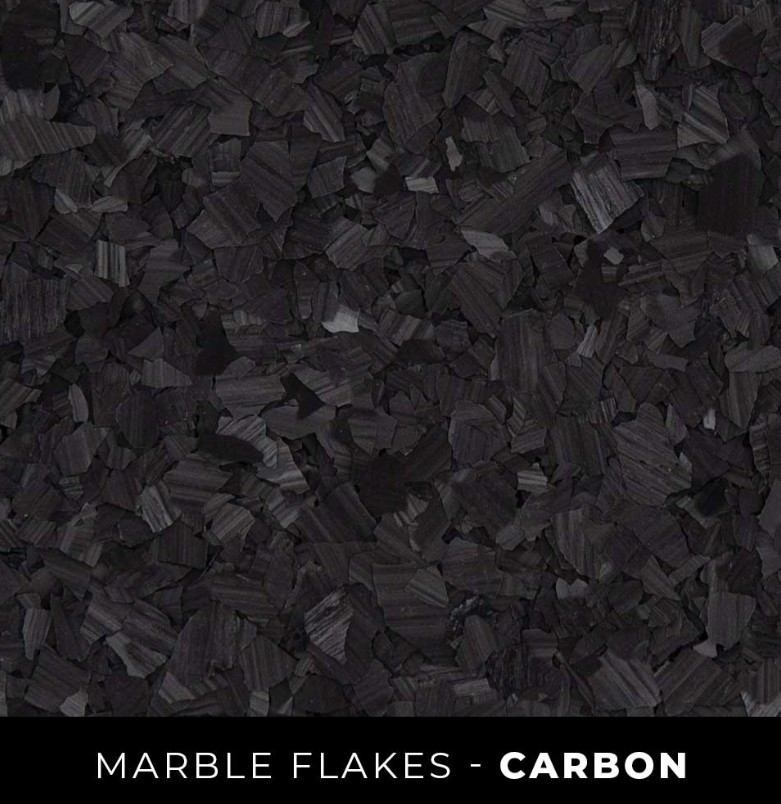 Marble flake epoxy Carbon black stone floor coating