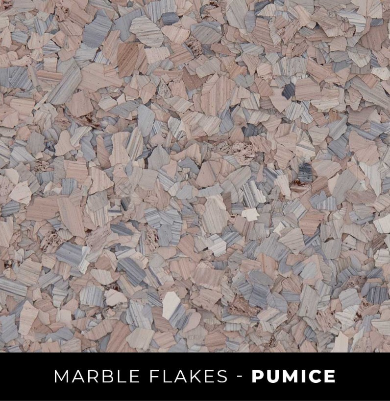 Marble flake Pumice blush pink mauve gray stone
