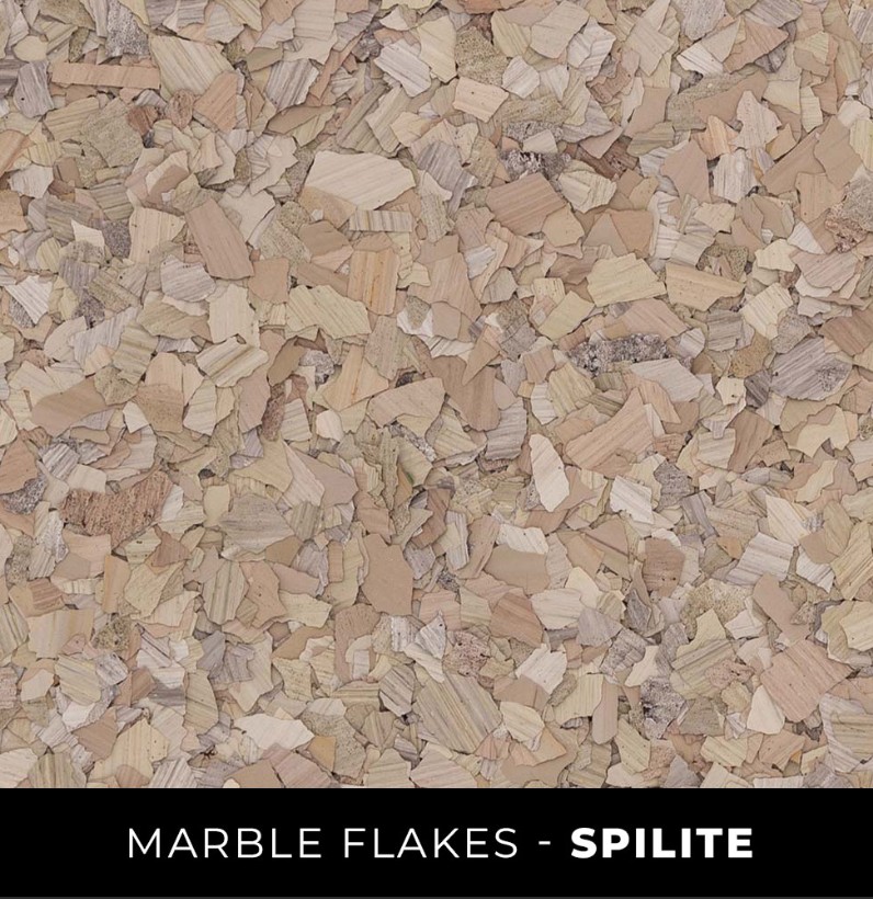Marble flake Spilite tan wheat light brown stone
