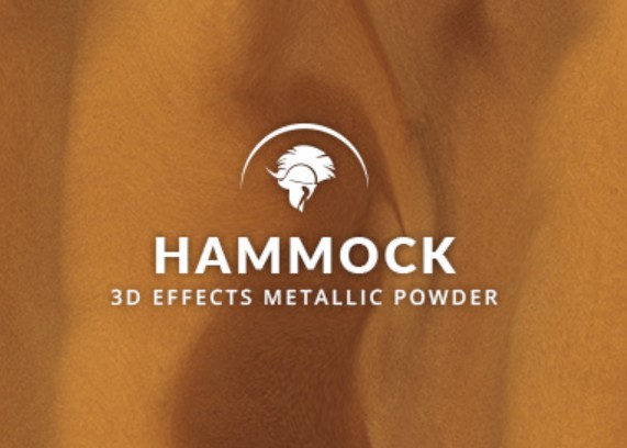 Metallic epoxy Hammock caramel bronze 3D effects floor coating
