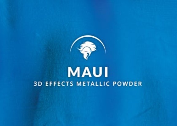 Metallic epoxy Maui vivid tropical blue 3D effects floor coating Myrtle Beach