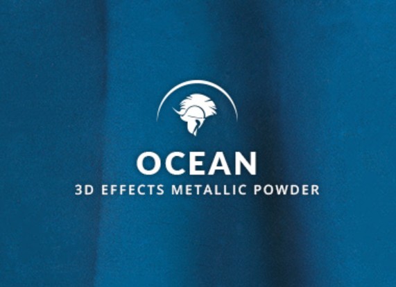 Metallic epoxy Ocean deep navy blue 3D effects floor coating Myrtle Beach
