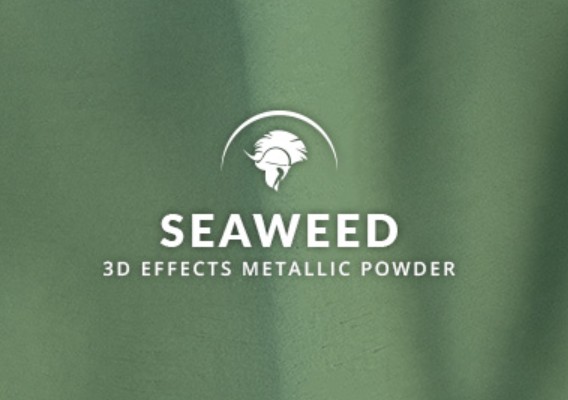 Metallic epoxy Seaweed sage green 3D effects floor coating Myrtle Beach SC