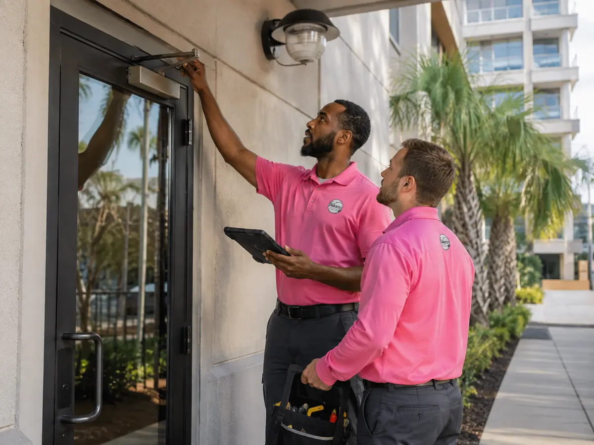 Commercial property maintenance completed by Bakerss in Myrtle Beach South Carolina