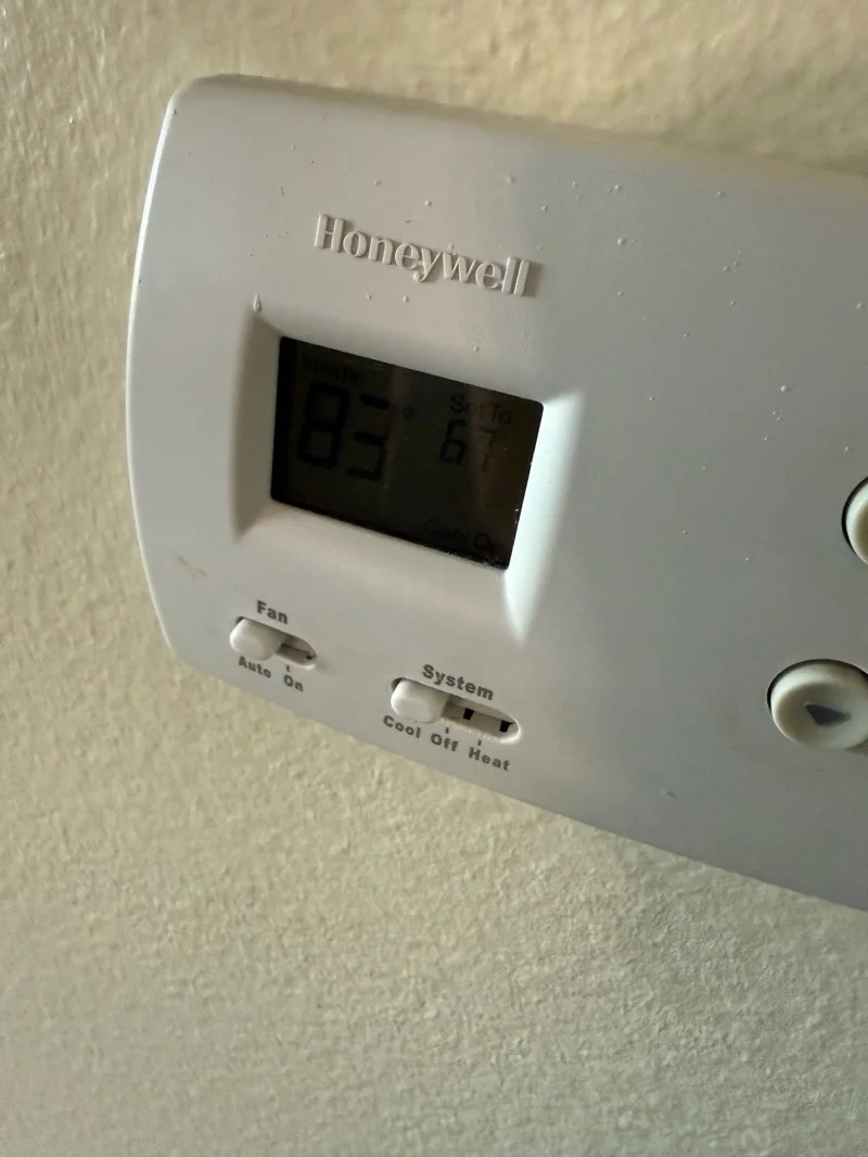 Wall thermostat in Conway