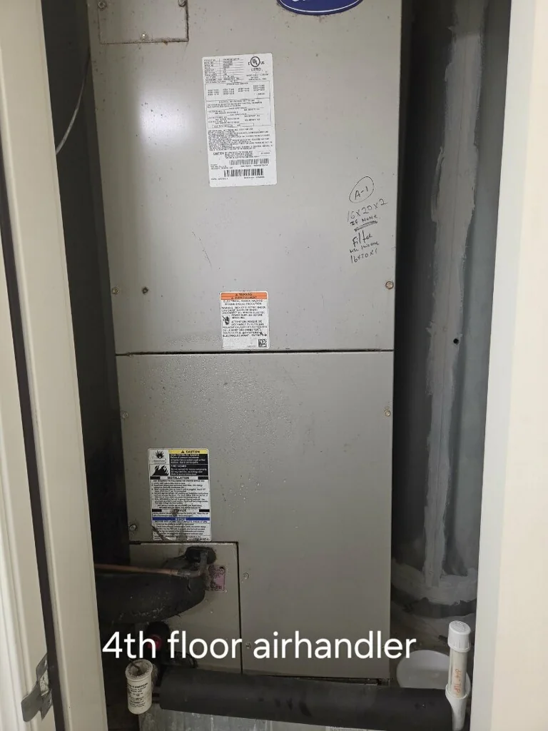 Air-handler equipment in Myrtle Beach · Coventry Apartments