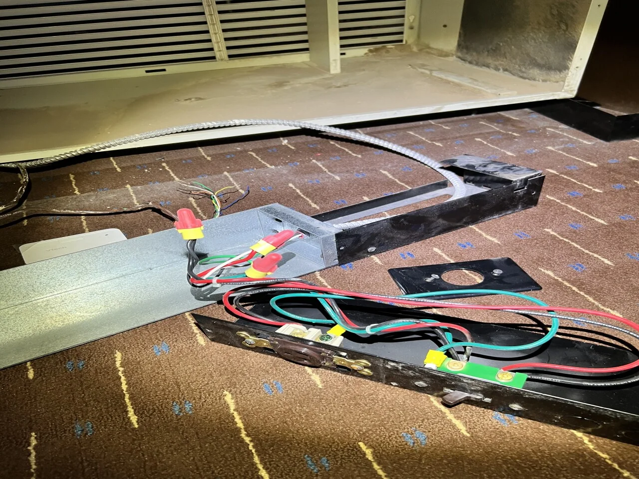Testing equipment and components during Bakerss service work