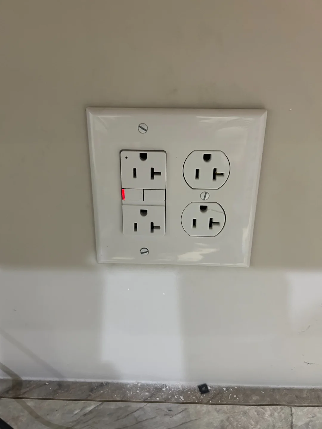 Wall outlet configuration in Murrells Inlet