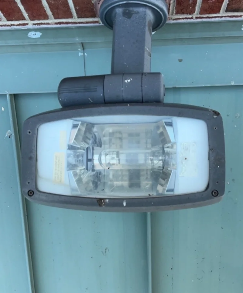 Exterior fixture close-up in Myrtle Beach