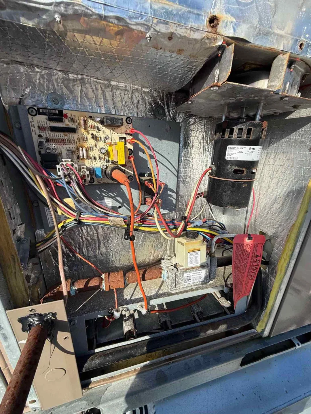 Internal controls and wiring in Myrtle Beach