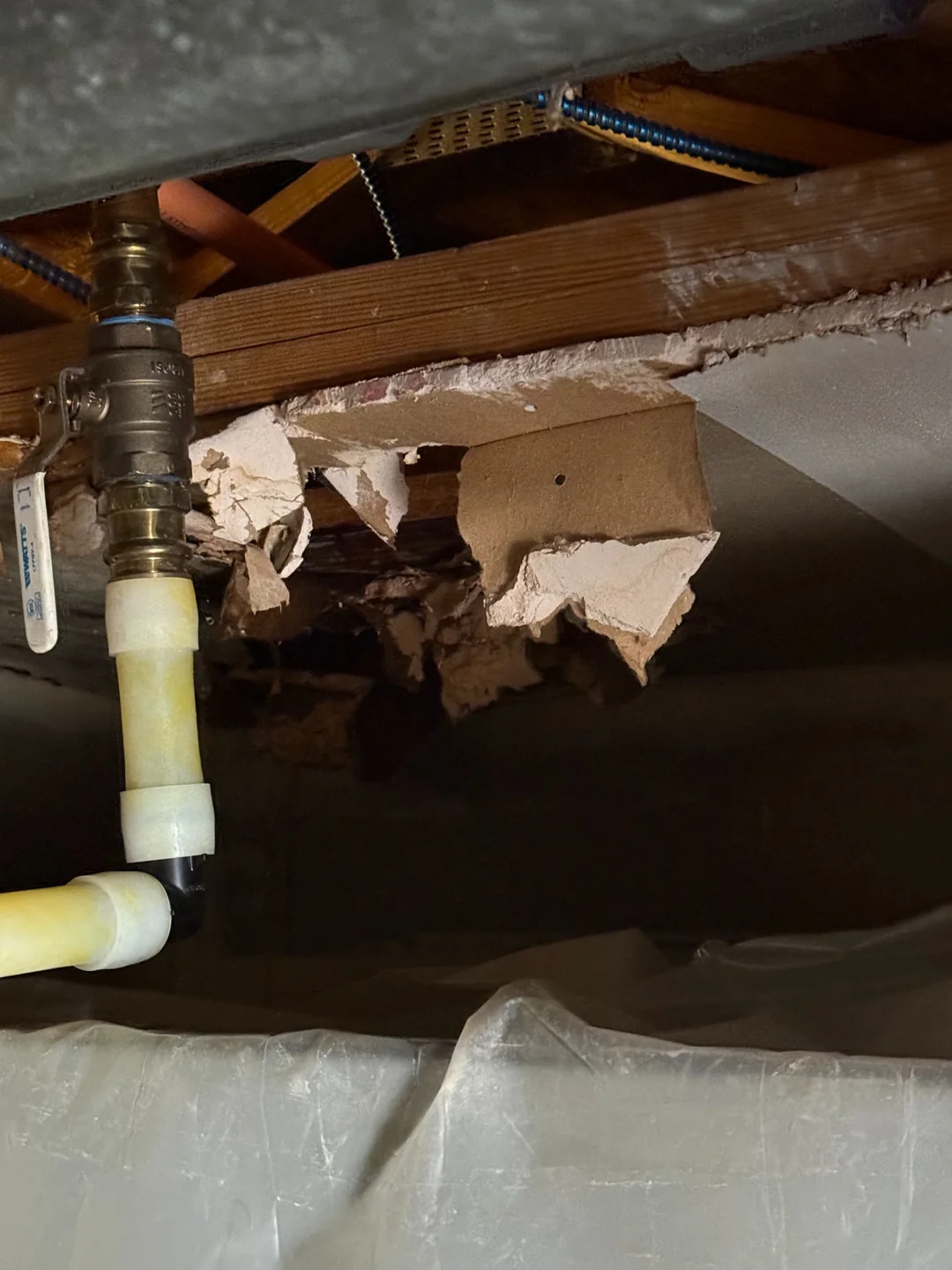 Plumbing access beneath building surfaces in Myrtle Beach