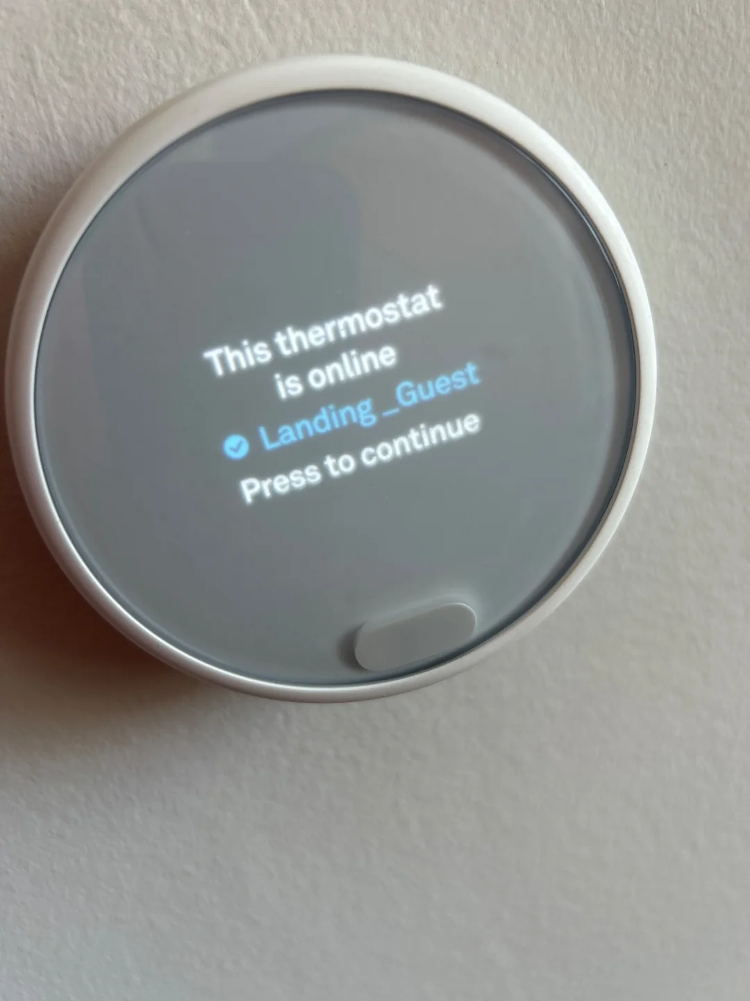 Thermostat offline message in Myrtle Beach