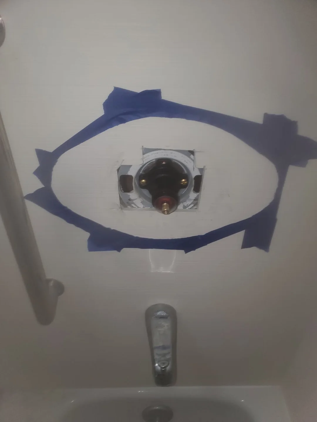 Tub and shower valve access in Pawleys Island