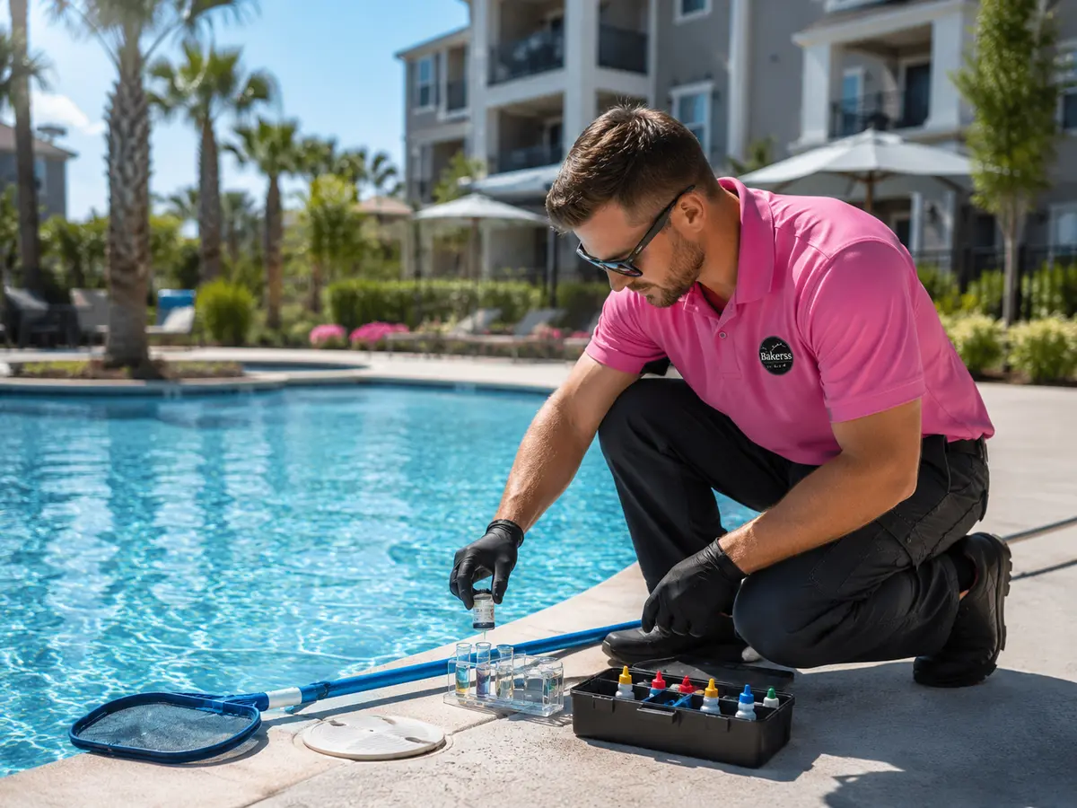Saltwater Pool Maintenance in Myrtle Beach — STR Owner Guide — guide by Bakerss Property Services LLC